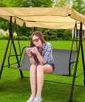 Tough As Nails 600D Oxford Swing Seat Cover For Outdoor Porch And Patio Chairs, Waterproof And Rainproof Cushion Protector