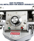 Control panel of 8 Inch Heat Sealer For Mylar And Kraft Paper Bags, Heavy Duty Home Kitchen Tool For Snack Bags and Food Storage.