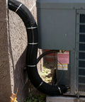 Three Layer AC Line Insulation Cover For Outdoor Pipes 72x10.2 Inches Freeze Proof Canvas With 900D Thick Tube Wrap installed