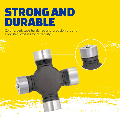 Non Greaseable Super Strength Universal Joint For Jeep Wrangler, Heavy Duty U Joint Upgrade, 365 Series, Durable Cross Bearing, Precise Fit, Smooth Operation, Beefed Up For Off Road Adventures close-up