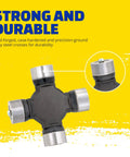 Greaseable Heavy Duty Universal Joint For Jeep Grand Cherokee High Strength U Joint Built For Smooth Power Transfer And Easy Lubrication For Tough Off Road And Daily Driving, alloy steel cross