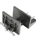 Heavy Duty Cast Iron Woodworker Vise, 6.5 Inch Bench Clamp featuring a sturdy gray body and secure clamping mechanism.