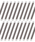 Get The Ultimate 20 Pc Small Stainless Steel Extension Springs Kit With Hook Ends Perfect For Quick Home Repairs Crafts And Mechanical Jobs To Fix Fence Gates Appliance Hinges Super Easy Install Tension Hardware.. 20 stainless steel hook-end extension springs