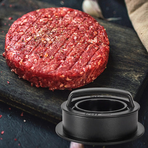 3 In 1 Nonstick Burger Press For Stuffed Patties, Sliders And Regular Burgers, Detachable Indent Press For Filling