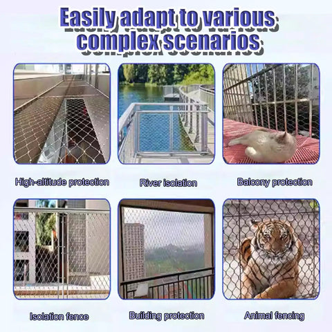 Pro Build 304 Stainless Steel Cable Railing Kit For Patios And Balconies Heavy Duty Anti Theft Safety Mesh That Handles Bad Weather Like A Champ And Drops Serious Swag On Any Porch