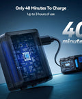 Lightweight FPV Drone GPS Tracker with 40-minute charge time and 3-hour battery for FCC compliance and quick recovery.