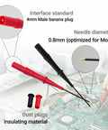 Extension Probe Tip Set For RCT2 With 0.8mm Gold-Plated Micro-Probes, Compatible With Fieldpiece RCT2 ADK7 ADLS2, PCB testing setup