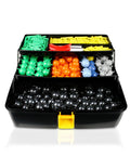 Hands On Large Molecular Model Kit For Organic And Inorganic Chemistry With Flexible Bonds opened box showing components