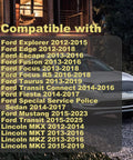 Compatibility list for Engine Oil Filler Cap For Ford Explorer Edge Escape Fusion Focus Transit Lincoln MKX MKZ Replacement YS4Z-6766-F