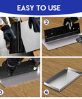 Steps for using Heavy Duty Metal Folding Tool For Duct Bending A 12 Inch Sheet Metal Bender Hand Tool For HVAC Ductwork