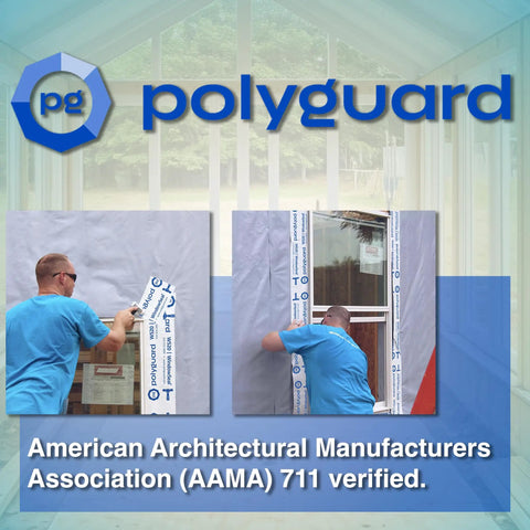 Window And Door Flashing Tape That Self Adheres For A Tight Weatherproof Seal On Frames And Seams 4 Inch By 100 Foot Roll 20 Mil Thick Works In Cold To Hot Climates Waterproof Barrier Easy Install on window installation by workers.