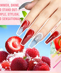 Cat Eye Gel Nail Polish Set With Magnet Six Colors 5ml Shimmer Glitter Gel Polish Kit Hema Free Vegan Cruelty Free UV LED Soak Off