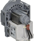 OEM Replacement Pump Drain DD31-00005A for Samsung Dishwashers, sturdy gray valve housing close-up