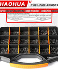 4071 Piece Metric Screw Kit With M2 M3 M4 M5 Nuts And Bolts 39 Sizes From 4mm To 30mm Hex Socket And Flat Head Screws in case