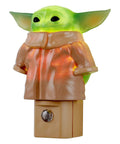 Baby Yoda Night Light Plug In With Dusk To Dawn Sensor Grogu The Child LED Lamp For Kids Rooms Mandalorian Themed Nightlight