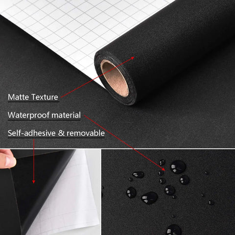 Peel And Stick Matte White Wallpaper For Walls And Furniture Self Adhesive White Contact Paper Removable Waterproof Easy DIY