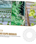Plant Trellis Buckles 50 Pack For Garden Fences And Climbing Plants Quick Install And Easy Removal Clips For Stable Support