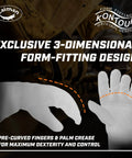 All Day Comfort Welding Gloves With Premium Cow Grain Leather And Double Stitched Palm Padding For Pro Grade TIG MIG