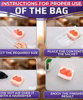 200 Pack Heat Shrink Wrap Bags In Three Sizes 3.93 X 5.90 Inches 7.67 X 9.64 Inches And 9.64 X 11.61 Inches Clear PVC Film with soap