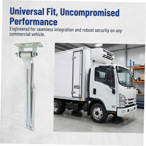 Heavy Duty Truck Door Hinge With Universal Fit For Semi Trailer Doors And Cargo Box Doors Anti Corrosion Finish And High Strength Steel For Easy Install On Your Workhorse Truck Body And Trailer Applications on refrigerated truck door