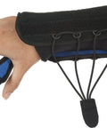 Quick Fit Wrist II Universal Right Immobilization Wrist Brace with adjustable dorsal stay pod and single pull lace.