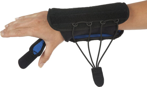 Quick Fit Wrist II Universal Right Immobilization Wrist Brace with adjustable dorsal stay pod and single pull lace.