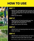 Castor Oil Based Mole And Gopher Repellent Granules For Lawn And Garden Kick Burrowers To The Curb With Ground Penetrating Technology Safe For Pets And Kids 4 Lbs usage instructions