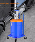 Heavy Duty Pneumatic Grease Pump For 5 Gallon Drums, 70 To 1 Pressure Ratio, 40L Capacity next to industrial vehicle