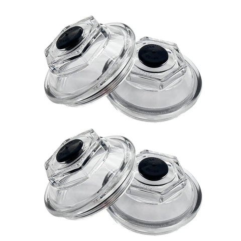 Oil Bath Dust Caps 21 36 Replacement K71 148 00 For Dexter Axles And 10K Heavy Duty 12K 15K 4 Inch Thread Trailer Axle 4 Pack shown