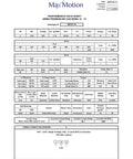 General Purpose 3HP Electric Motor NEMA Design B 3600 RPM 575V Three Phase 60Hz ODP Enclosure 145T Frame Rolled Steel Premium Build 1.15 Service Factor IP23 Industrial Grade For Compressors Pumps Conveyors Fans And More. performance data sheet
