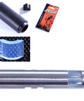 R Hop AEG Upgrade Kit With ZCI 6.02mm Tightbore Barrel, R-Hopped Performance, Modify Flat Hop Bucking, RHop Accessory visible