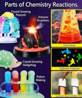 300 Plus Experiments Science Kit For Kids Epic STEM Toys With Lab Manual Volcano Crystal Growing Chemistry Set Endless Learning Fun