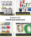 Vertical Bike Hook And Garage Organization System For A Clutter Free Space Holds Up To 50 Lbs Wall Mounted Heavy Duty Hanger With Rust Resistant Steel Easy Install Expandable Rails And Shelves For Efficient Garage Storage