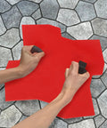 Realistic Concrete Stamping Mats 23 By 23 Inches Polyurethane Seamless Stamp For Outdoor Imprinting Texture Stone Slate Mat Durable