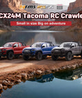 Toyota Licensed FCX24M 1 24th Scale RC Crawler Tacoma Style Rock Truck With Realistic ABS Hard Body in multiple colors by lake