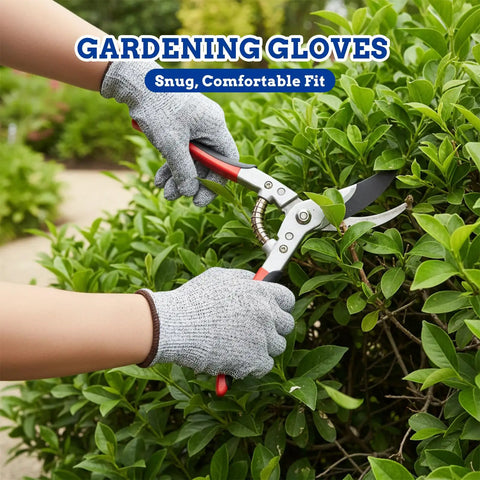 Level 5 Cut Resistant Gloves For Chefs And Butchers With Food Grade Puncture Resistant Safety Tough As Nails Grip in garden use