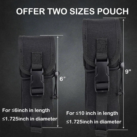 Two sizes of Heat Resistant Suppressor Pouch For Rifles And Pistols Melt Proof Insulation Holster Safe Silencer Storage Multi Purpose
