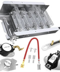 279838 Dryer Heating Element Replacement For Maytag Kenmore Amana Roper Admiral Ned4655ew1 70 80 Series with fuses and thermostats