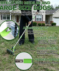 Thatch Rake For Lawn With 65 Inch Handle, Beast 14 Inch Dethatching Rake For Grass, Removes Thatch, Dead Grass, Leaves And Debris