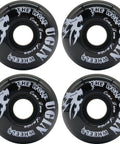 52mm 95A Skateboard Wheels With Tool Set And Bearings Spacers And Washers Included All In One Freestyle Street Wheel Kit Black