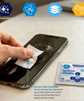 Alcohol Prep Pads 70 Percent Isopropyl, 2-Ply Sterile, Individually Wrapped, 200 Count Go-To First Aid Pack For Wound Cleaning, Skin Preparation, Injections, Medical Use; phone screen cleaning