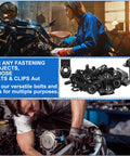 M6-1.0 Body Bolts And Extruded U Nut Clips Bulk Kit With Multipurpose Fender Fasteners for easy panel mods and repairs.