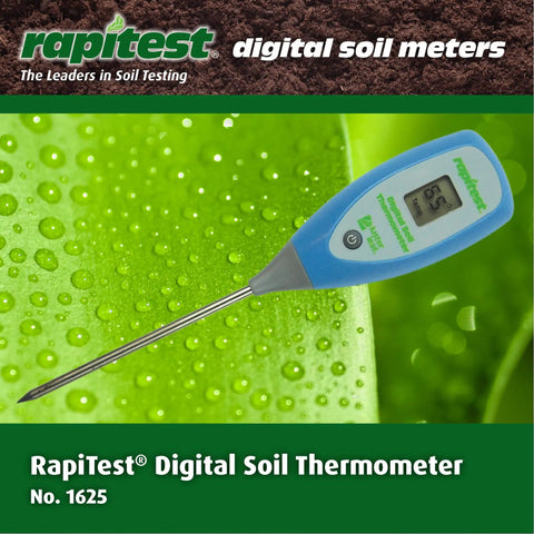 Digital Soil Thermometer For Planting And Transplants, Multi Color Display, Quick Soil Temperature Readings For Gardeners