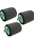 Dead Serious 2 Inch Conduit Mouse Piston 3 Pack Tough Foam Sealing Plugs for EMT IMC Rigid Pipe, durable sealing plugs for wire pulling.