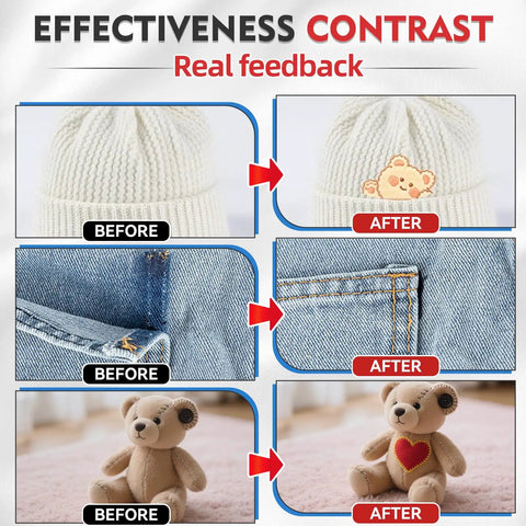 Effectiveness of Permanent Fabric Glue That Sticks Like A Dream, Washable Clear Adhesive For Clothing Repairs and Patches on various fabrics.