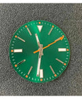 29mm Watch Dial With Hands Set For Miyota 8215 8200 8205 821A 2813 3804 Movements, Green Luminous Hands And Dial, Orange Lightning Small Second Hand
