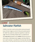 DIY Wooden Fishing Lure Crafting And Painting Guide Featuring 11 Proven Designs For Crankbaits Swimmers And Poppers So You Can Kick Tail On Finicky Fish Near Shore Or Deep, showing a saltwater flatfish lure crafted from scrap wood.