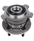 Close-up of rear wheel bearing and hub assembly for Ford Escape AWD 2013-2018 and Lincoln MKC 2015-2019, 5 lug with ABS.