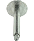 Gutsy Large Flange Pop Rivets 3/16 X 1 Inch 25 Pack Heavy Duty Premium stainless steel blind fastener showing large flange design.