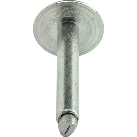 Gutsy Large Flange Pop Rivets 3/16 X 1 Inch 25 Pack Heavy Duty Premium stainless steel blind fastener showing large flange design.